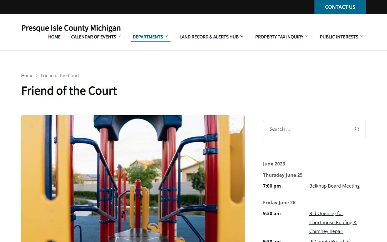 Presque Isle County marriage and divorce records